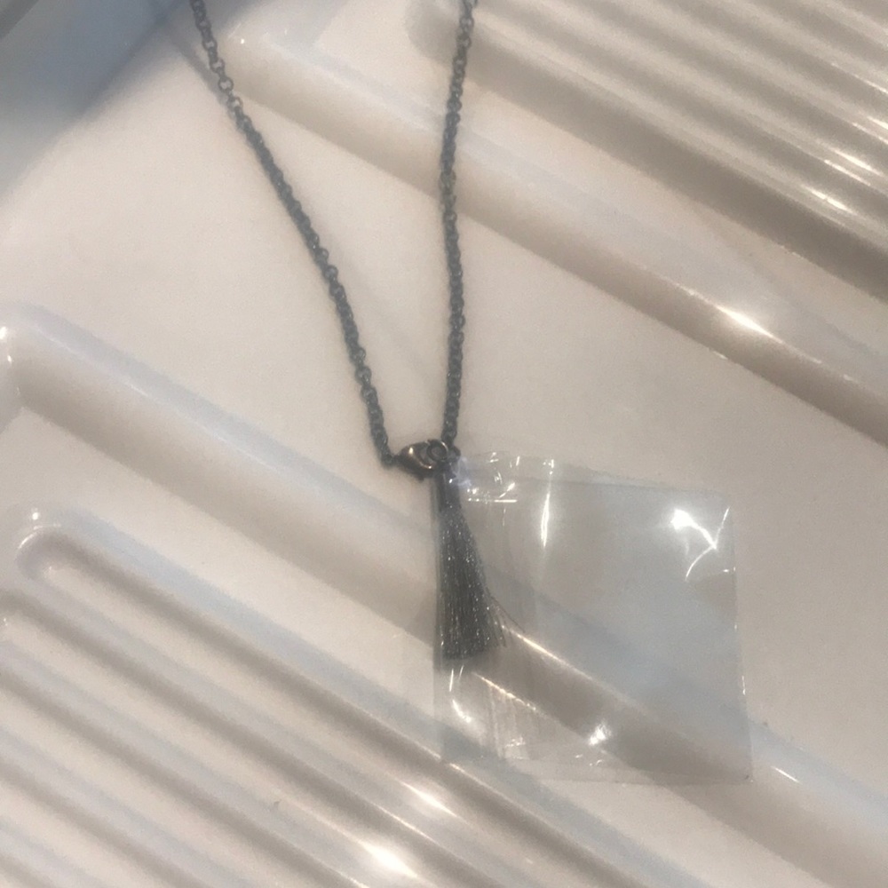 Chain Necklace with Tassel
